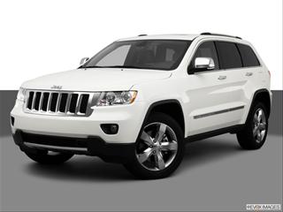 2012 Jeep Grand Cherokee 4-door Overland  Sport Utility Front angle medium view photo